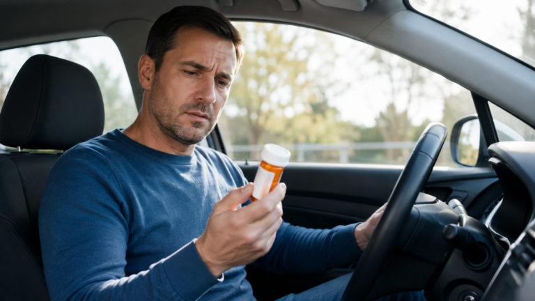 Not all medications are safe to take before driving