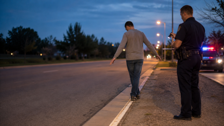 How are field sobriety tests conducted?